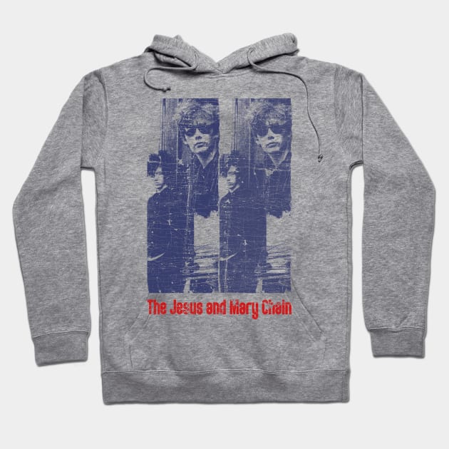 The Jesus & Mary Chain - - - Glitch Fan Art Hoodie by unknown_pleasures